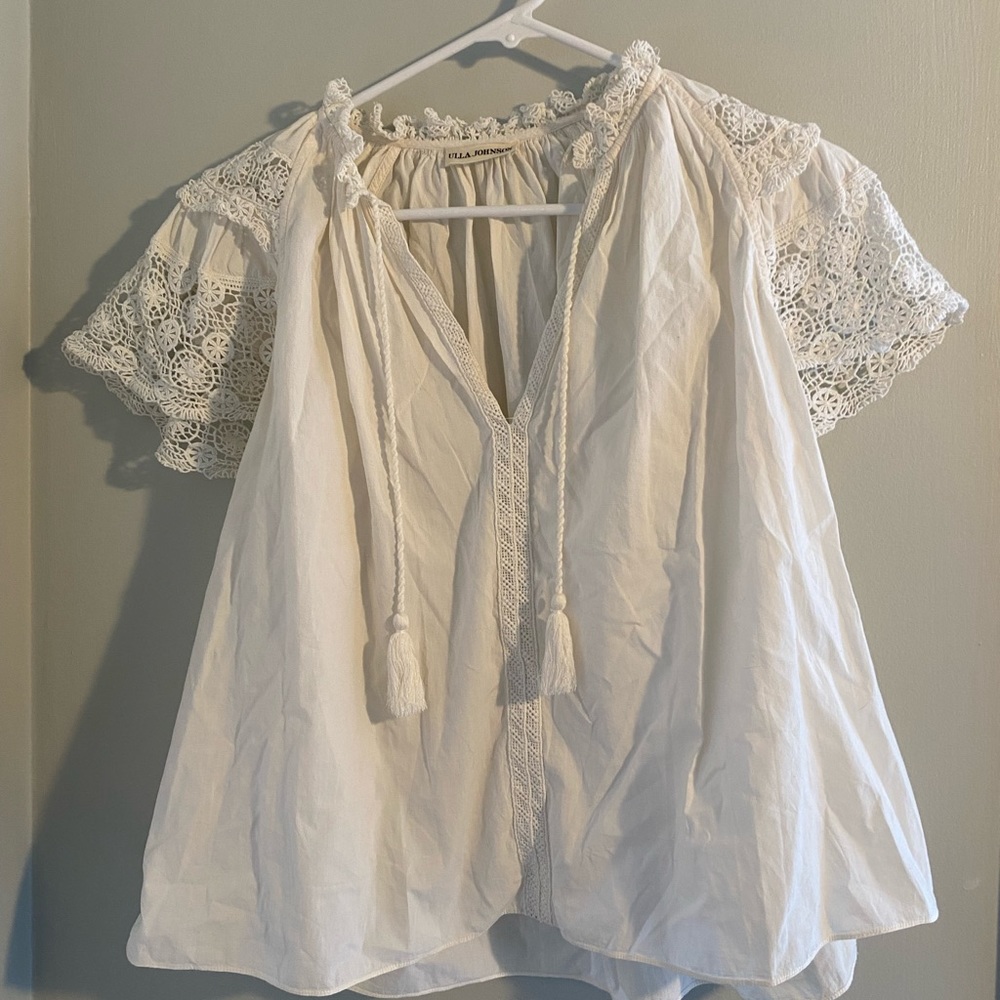 Ulla Johnson White Blouse